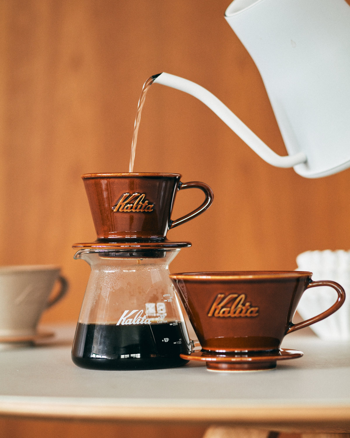 Kalita Mino-yaki Dripper Gloss Series