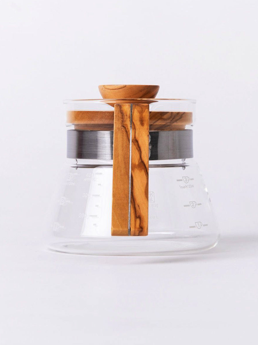 HARIO Coffee Server - Olive Wood Handle