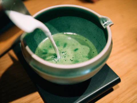 Make your own Matcha green tea latte at home