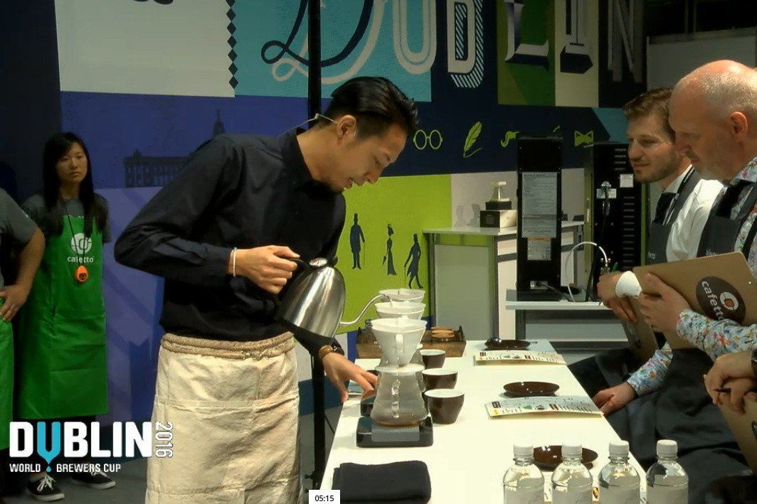 Winning receipe of 2016 World Brewers Cup Champion Tetsu Kasuya