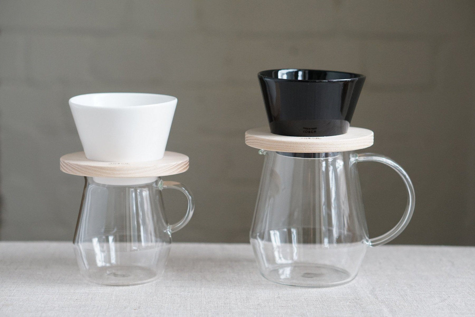 New Product - Torch Mountain Dripper Black and Pitchii Glass Mug