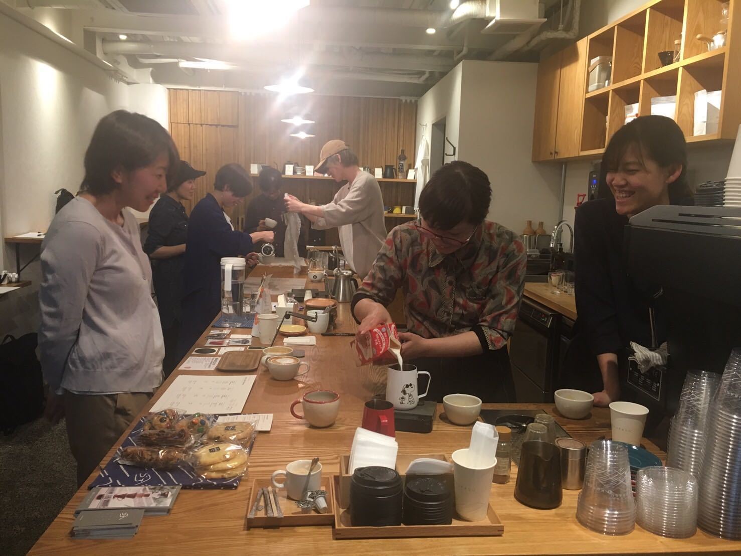 Kurasu Kyoto event report: Latte workshop with Ayaka and Tsubasa