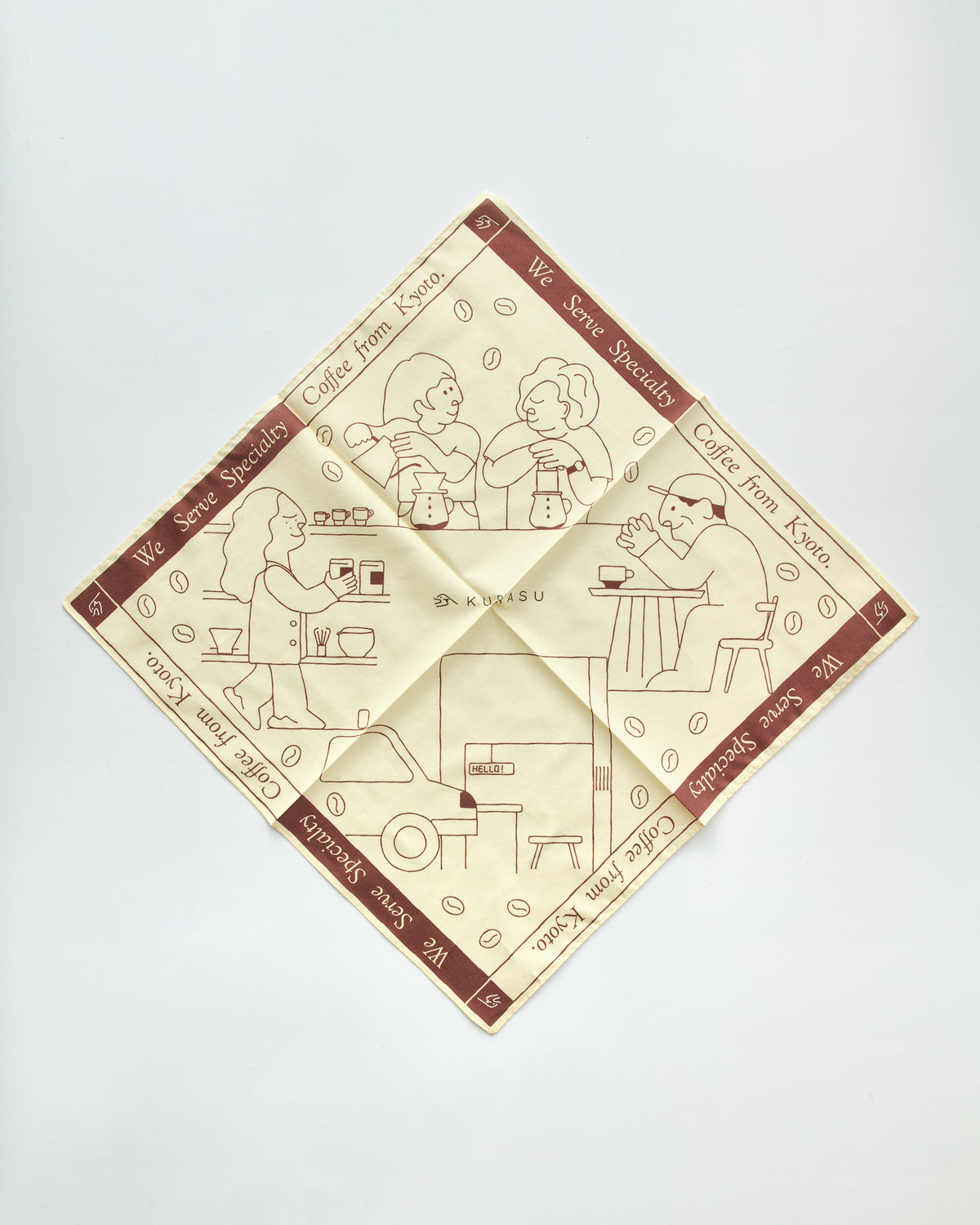 Kurasu Mates Ebisugawa Bandana Handkerchief