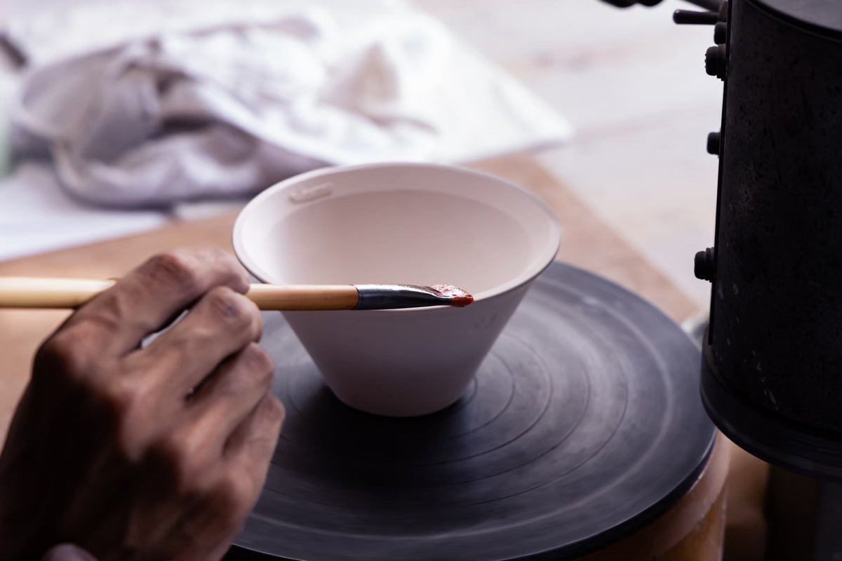 tukumo Dripper &quot;Seto-yaki&quot; by little flower coffee