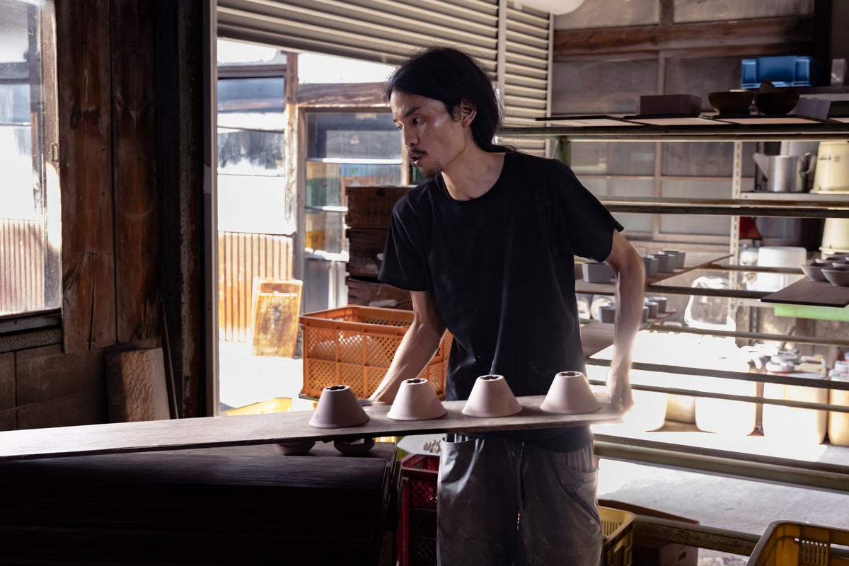 tukumo Dripper &quot;Seto-yaki&quot; by little flower coffee